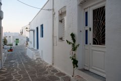 L'entrée depuis la ruelle au coucher