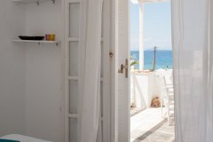 The view from the double bedroom