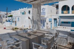 The view of the village from the terrace